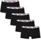 FILA Herren 5-Pack Urban Boxer Fu5016 Boxershorts, Schwarz (Black 200), L (5er Pack)