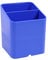 Exacompta 67779D 10er Pack Premium Stiftehalter Pen-Cube mit 2 Fächern für mehr Ordnung auf dem Schreibtisch Stifteköcher Stiftebox Aufbewahrungsbox Organizer eisblau