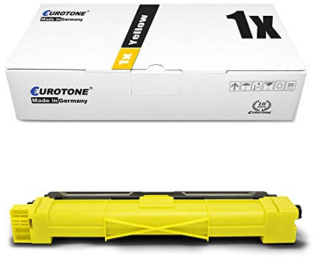 1x Müller Printware Yellow Toner kompatibel für Brother DCP-L 3510 DCP-L 3550 CDW, TN-247Y mit ca. 2.300 Seiten Füllung