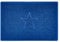 Nicoman Star Shape Embossed Entrance Door Mat Non Slip Dirt Trapper PVC Spaghetti Mat with Rubber Base, Jet Washable Quick Drying Doormat Indoor or Outdoor - (Large, Blue, 90 x 60cm)