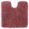 WohnDirect Premium Hochflor Badezimmerteppich Rosa • Rutschfester & Extra Flauschiger Badvorleger • Badteppich, Badematte 45 x 45 cm MIT Ausschnitt