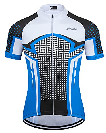 Radtrikot Herren Fahrradtrikot Trikot Kurzarm Sommer Fahrrad kurzes T-Shirt Jersey Radsport Outdoor Sport
