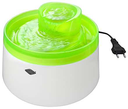 EBI Fuente para Gatos Cascade (Grün, 1,5 l, 22 x 15 cm)