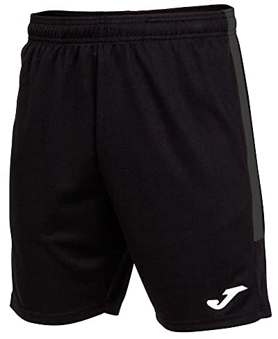 Joma Herren Eco Championship Bermuda, Schwarz Anthrazit, 3XS