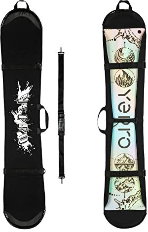 Yepro Snowboard Cover Sleeve Case - Snowboard Sleeve Cover Bag Adjustable Soft Cover with Shoulder Strap Snowboard Cover Bag