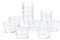 Tradineur - Caja de 12 Vasos Modelo Chiquito - 23 cl - Fabricado en Vidrio Resistente - Apto para lavavajillas - 12 Uds Totales