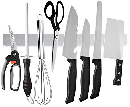 Professionelle Magnetische Messerleiste Edelstahl Magnetischer Messerhalter Rack Küchenmesserleiste 40 cm