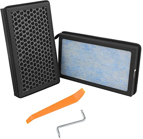 Godimg T-sla Modell 3/Y (2016-2024) Luftfilter, HEPA Kabine Luftfilter, 2-Pack mit [Aktivkohle], [Value Kit] mit Removal Tool