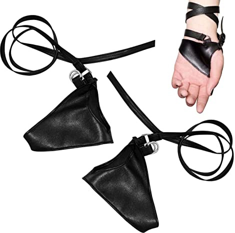 Punk Handschuhe aus Leder | fingerlose Handschuhe schwarz - Handschuhe aus Kunstleder ohne Finger, schwarze Punk-Handschuhe für Motorradfahrer für Frauen und Kinder, Tanzen, Cosplay