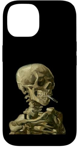 Vincent Van Gogh Raucher Totenkopf Hülle für iPhone 14