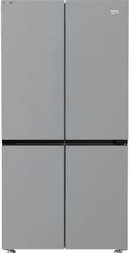 Beko GN446224VPS 572L NeoFrost U/S Fridge Freezer - Stainless Steel