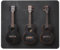 Mauspad mit antikem Gitarrenmotiv, Gaming-Matte mit genähtem Rand, kleine Schreibtischunterlage für kabellose Maus, Büro, Gaming, Arbeiten, 21,6 x 26,2 cm