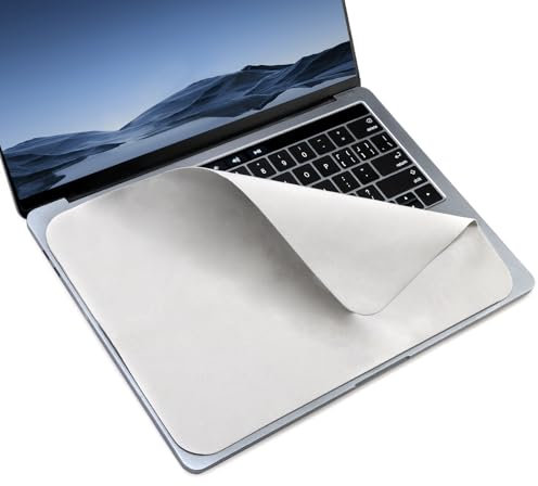 13 Inch Screen Keyboard Imprint Protection Cleaning Cloth, Microfiber Liner Laptop Keyboard Cover Cloth Screen Protector Cleaning Cloth for MacBook Pro 13 MacBook Pro 14 MacBook Air 13