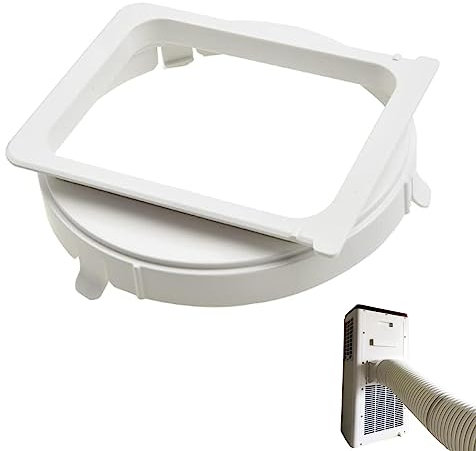 NASSMOSSE Portable Air Conditioner Exhaust Hose Adapter 5.91x5.91inch Replacement Air-conditioning Duct Tube Pipe Connector Fitting Interface, Square