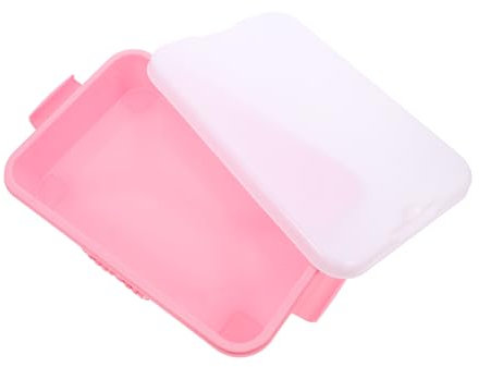 AUTSUPPL Tragbare Sandkasten-aufbewahrungsbox Mit Deckel Spielzeug-Organizer Aus Kunststoff Mit Griffen Für Vielseitige Aufbewahrung Von Kinderspielzeug