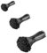 TTCUDADN Cable Ties Black - 300 Pack 2.5mm Zip Ties, Tie Wraps for Home, Office, Garden, Assorted in Sizes 100mm, 150mm, 200mm (100pcs/Size)