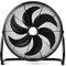 TIENDA EURASIA – Ventilador | de Suelo | 6 Aspas de Metal | Color Negro | 100W | Ø 51 cm | Base 17 cm | 54 cm de Alto | 3 Velocidades | Voltaje Máximo 240V | Alimentación AC | Asa de Fácil Transporte