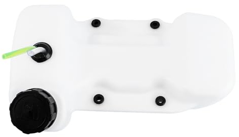 Brush Cutter Gas Tank Plastic 40-5bl White with Lid | Replacement Part for 40-5bl Model, Easy Install and Anti-aging, for Garden and Agricultural Use