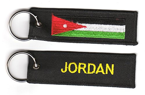 Schlüsselanhänger Jordanien Anhänger Fahne Flagge NEU