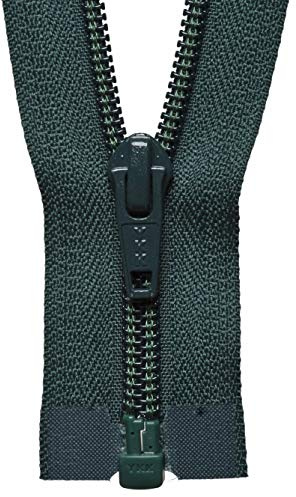 YKK Cerniera a Spirale, Nylon, N. 890 Verde Foresta, 46 cm Length