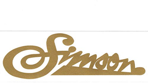 Klebefolie/Schriftzug - weich gold