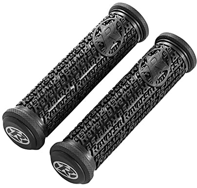 Reverse Grip Stamp Ergonomische Fahrradgriffe Schwarz
