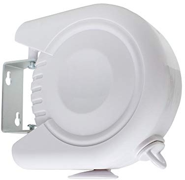 JVL 12M Outdoor Wall Mountable Retractable Clothes Line