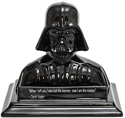 Joy Toy 21350 - Darth Vader 3D-Büste aus Keramik auf Basis Spardosenfunktion in Geschenkpackung, 14 x 18 x 17 cm