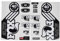 Ecoshirt Sticker Fork Fox 40 Elite Series Am68 Aufkleber Decals Autocollants Adesivi Forcela Gabel Fourche, Weiß