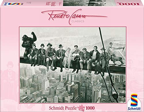 Schmidt Spiele 57294 - Renato Casaro, Drehpause, 1000 Teile Puzzle