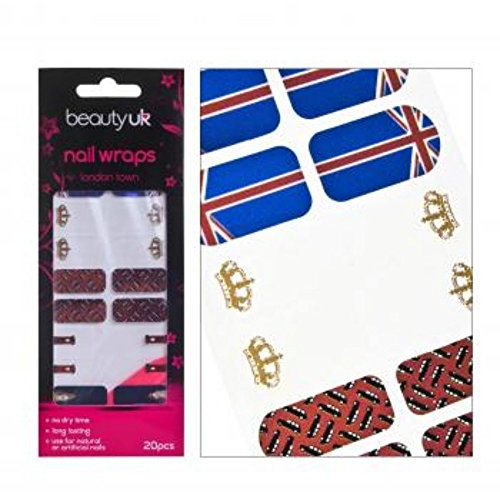 Beauty UK nail wraps no.14 - london town