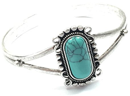 Fashion Jewery Twilight Breaking Bella Armschmuck Armreif Armreifen Gothik Armband Accessoires türkis Edelstein versilbert Antik Schmuck