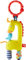 Mattel Fisher-Price DYF92 - Giraffen-Rassel, Rasseln/Beissringe