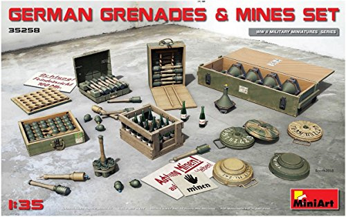 Miniart 1: 35 - German Grenades & Mines Set