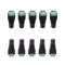 10pcs DC 12V Power Connector 5.5mm x 2.1mm Female Head Terminal Block Solderless Jack Socket 5.5x2.1mm for Surveillance Camera Led Strip