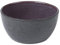 BITZ Schüssel, Schale, Müslischale, Snackschale aus Steingut, 14 cm im Durchmesser, Schwarz/Lila