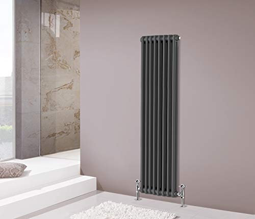 NRG 1500 x 380mm Traditional 2 Column Radiators Vertical Central Heating Cast Iron Rads