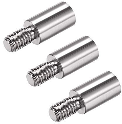 Arcity 3 Pcs Classic Arcade Joystick Shaft Extender Rod Jamma Extension for Sanwa Joystick 15mm DIY Controller Metal New