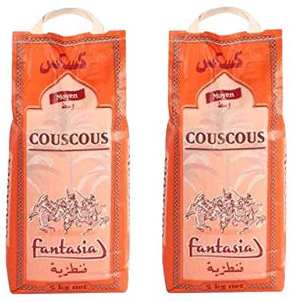 Lot 2x Couscous moyen - Fantasia - sac 5kg