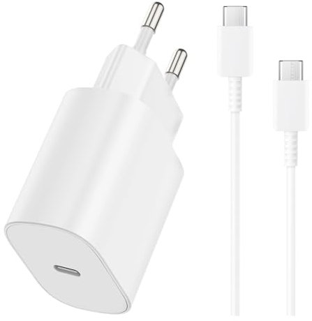 Schnellladegerät für Samsung Netzteil FastCharge 1.5M USB C Ladekabel USB C Adapter für Samsung Galaxy A55 A54 A53 A35 A34 A25 A16 A06 A05 S25 S24 S23 S22 S21 S20 S10 Galaxy Tab A9 A9+S9 S8 S7