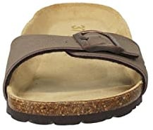 Rohde ALBA Damen, Frauen, Pantoletten, Slipper,Slides,Sandalen,Sommerschuhe,Freizeitschuhe,Slides,Slip-ons,Backless Slipper,Mocca,40 EU
