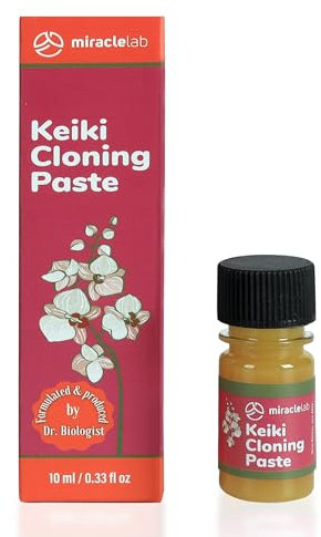 Miracle Lab Keiki Klonpaste, spezielle Cytokinin-Formel, gibt eine neue Baby-Orchidee (Keiki) in Wochen, kann auf allen Arten von Orchideen und auch Zimmerpflanzen verwendet werden (1 Packung)