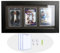 Bivitre Sammelkarten Display Rahmen - Wandhalterung Baseball Karte Vitrine mit UV-Schutz Magnetischer Kartenhalter für 3 Standardkarten, Display für Basketball Fußball Hockey Pokemon MTG Yugioh