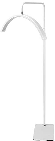 Lampada da Terra a LED, Lampada da Terra da 36W per Extension Ciglia, Luce a LED a Mezzaluna, Lampada per Ciglia e Tatuatori, Estetiste e Viso, luminosità e Altezza Regolabili