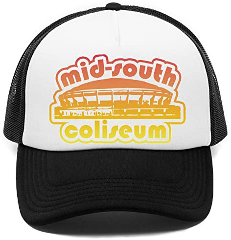 Mid-South Coliseum Sunset Logo Kappe Baseball Rapper Cap