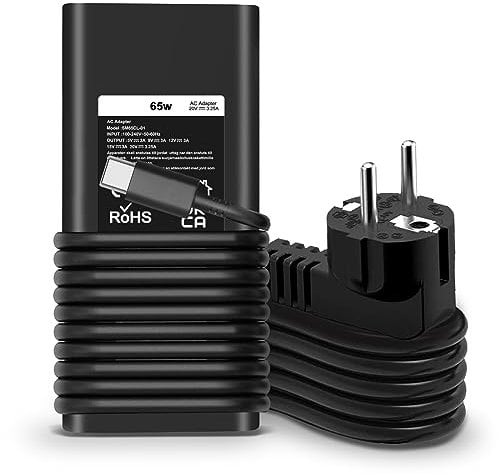 Chargeur USB-C 65W pour Dell PC Portable (Latitude/XPS/Chromebook)