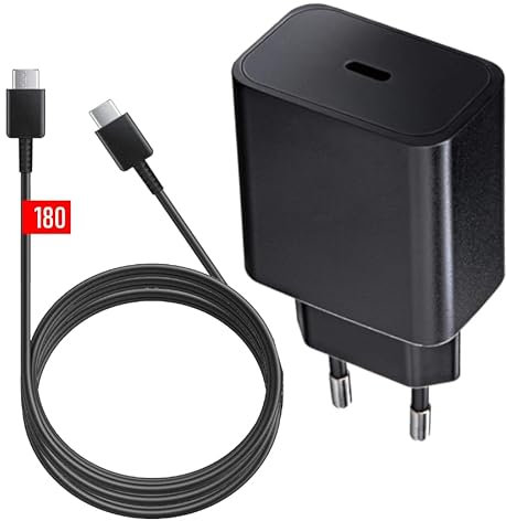 acce2s Chargeur Rapide Long Câble pour Honor X5c Plus X6b X8 X6 X7 400 400 Smart 400 Lite Magic V5 7 7 Pro V3 5 6 V2 Vs 5 4 200 200 USB C 25W PD QC AFC