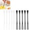 Wbgraceful 10Pcs Multifunctional Mini Whisk,Mini Spoon,Small Whisks for Cooking, 2 in 1 Mini Small Wisk,PP Plastic Mini Whisks for Cooking, for Blending,Whisking,Beating Ingredients, Mixing Sauces.