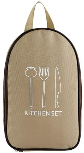 HiyyFloy De Rangement De Vaisselle De Camping, À Couverts D'extérieur, De Rangement D'argenterie, Organisateur D'ustensiles De, Pochette De Rangement D'ustensiles De Cuisine