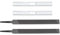 Create idea 2 Sets Chain Saw Sharpener Depth Gauge Tool Flat File Sharpener Depth Gauge Chainsaw Raker Gauge Sharpening Tool Kit for WoodMetalwork Chainsaw